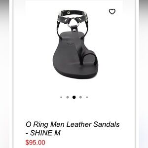 NWOB Calpas Ring handmade sandals